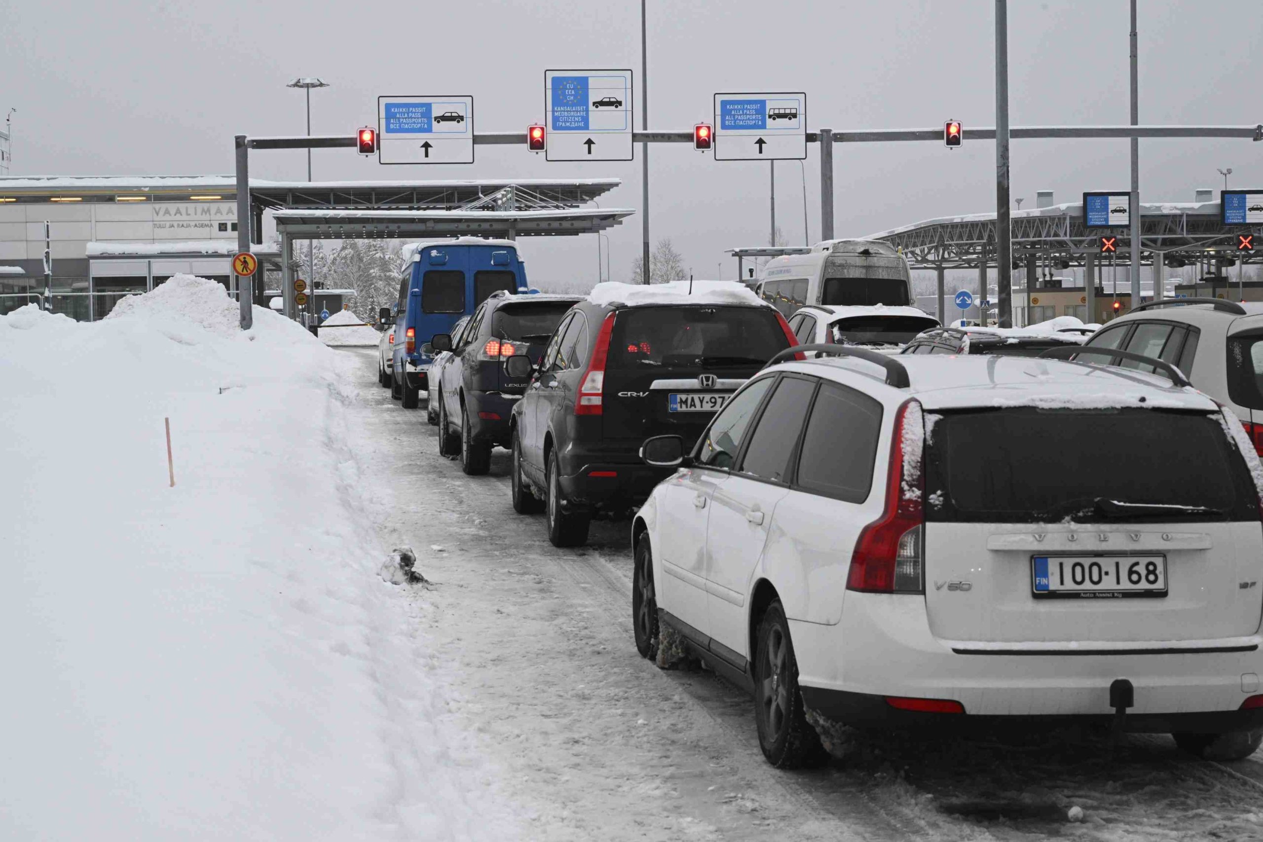 Finland sluit opnieuw de grens met Rusland