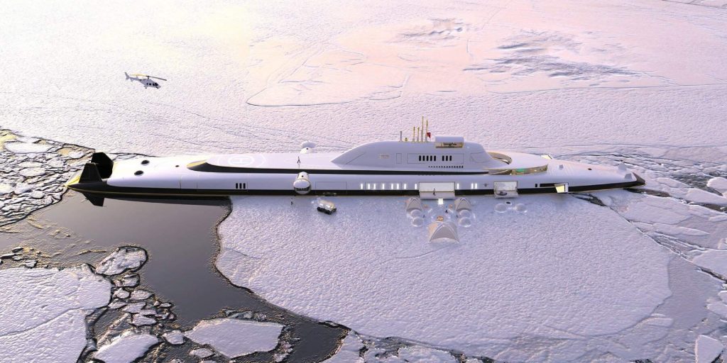 migaloo m5 submersible superyacht customizable submarine designboom 1800 1