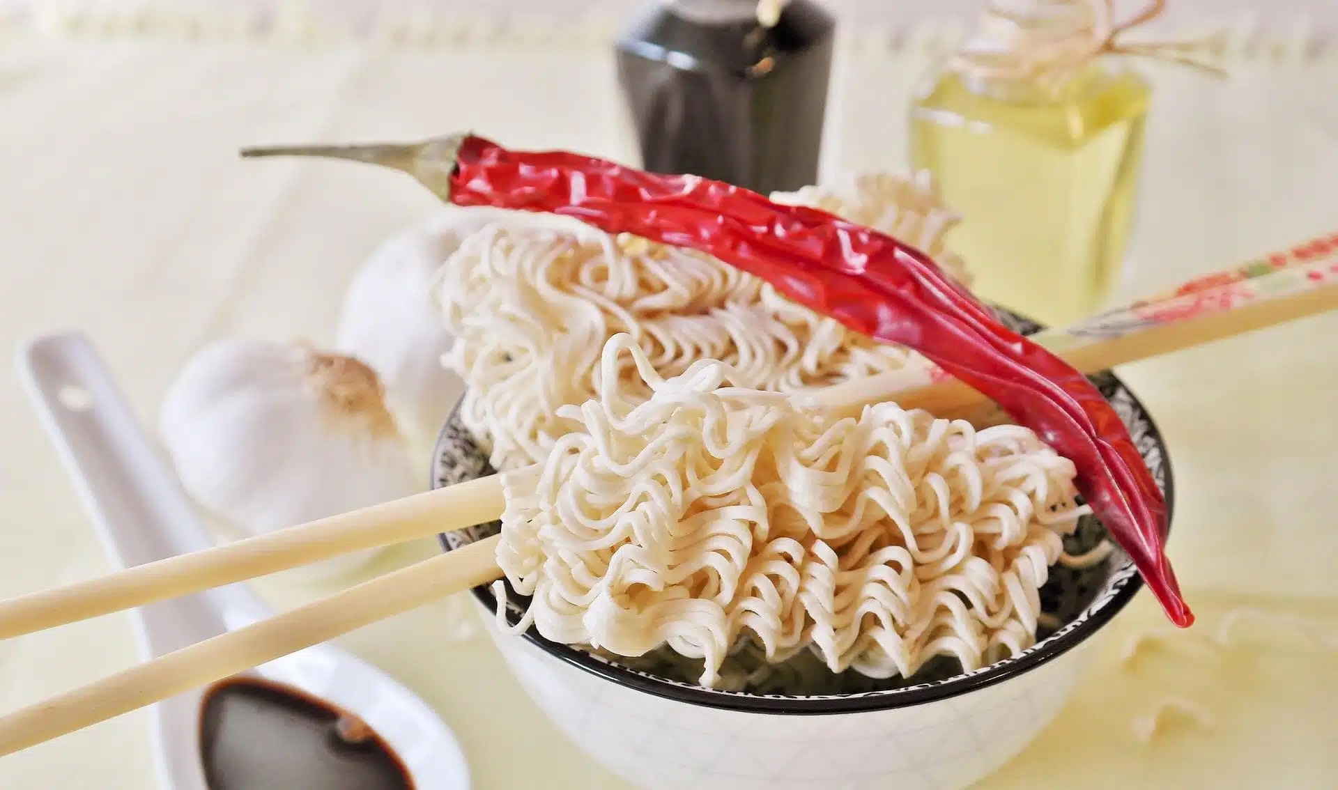 Denemarken weert pikante noedels uit Zuid-Korea Ramen Noodles with
