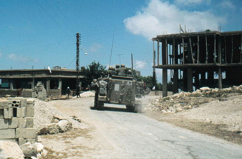 Israeli troops in south Lebanon 1982