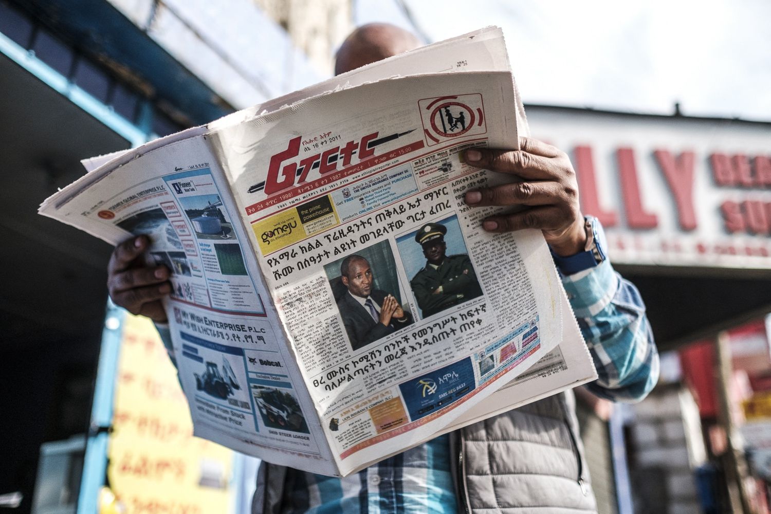 Het medialeger houdt Ethiopië in zijn greep