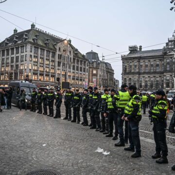 Rellen in Amsterdam na wedstrijd Ajax - Maccabi Tel Aviv