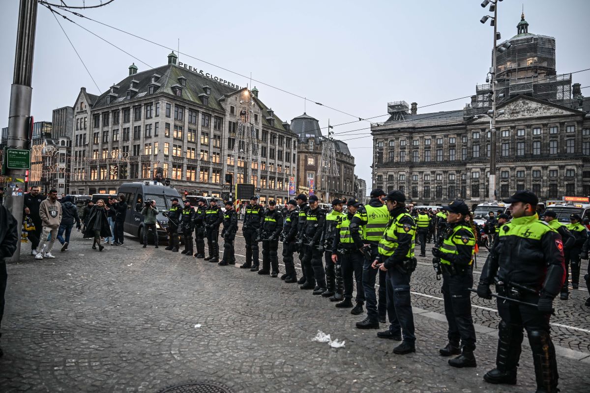 Rellen in Amsterdam na wedstrijd Ajax – Maccabi Tel Aviv