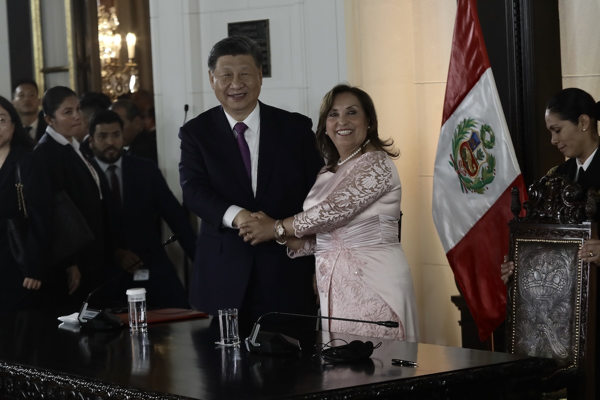 China opent controversiële megahaven in Peru ANP 513487408