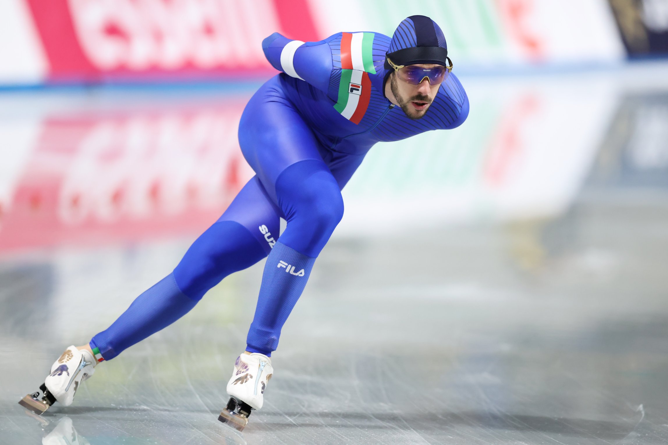 Schaatskampioen hoopt schaatsen op de kaart te zetten in Italië ANP 514225367