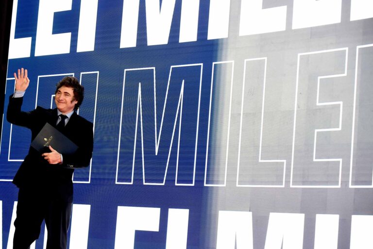 Het eerste jaar van Javier Milei Het eerste jaar van Javier Milei