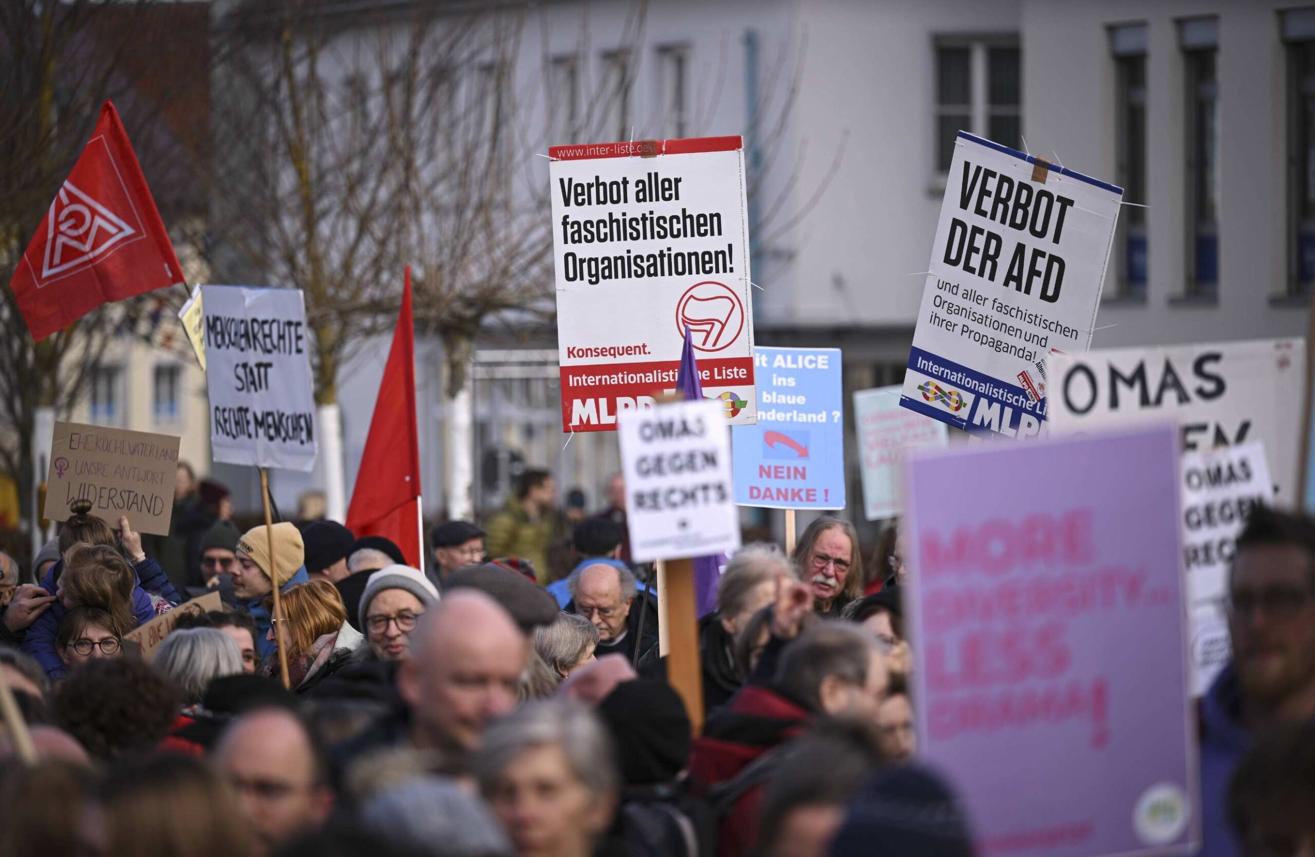 Duitsland: 250.000 mensen demonstreren in München tegen extreemrechts