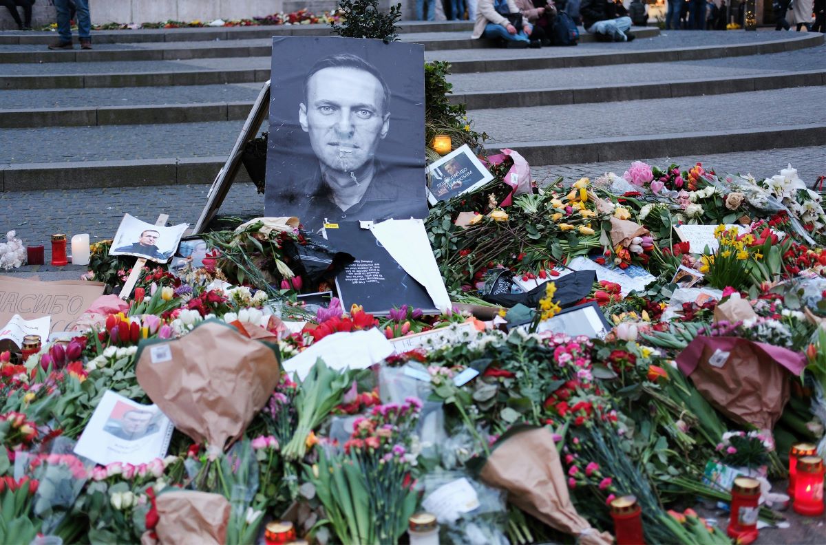 Weduwe van Navalny roept Russen op om de strijd voor vrijheid voort te zetten