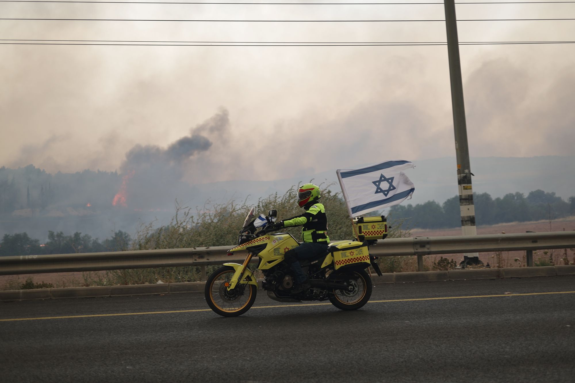 Israël: regio rond Jeruzalem kampt met grote branden