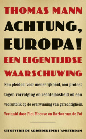 Thomas Mann Achtung Europa