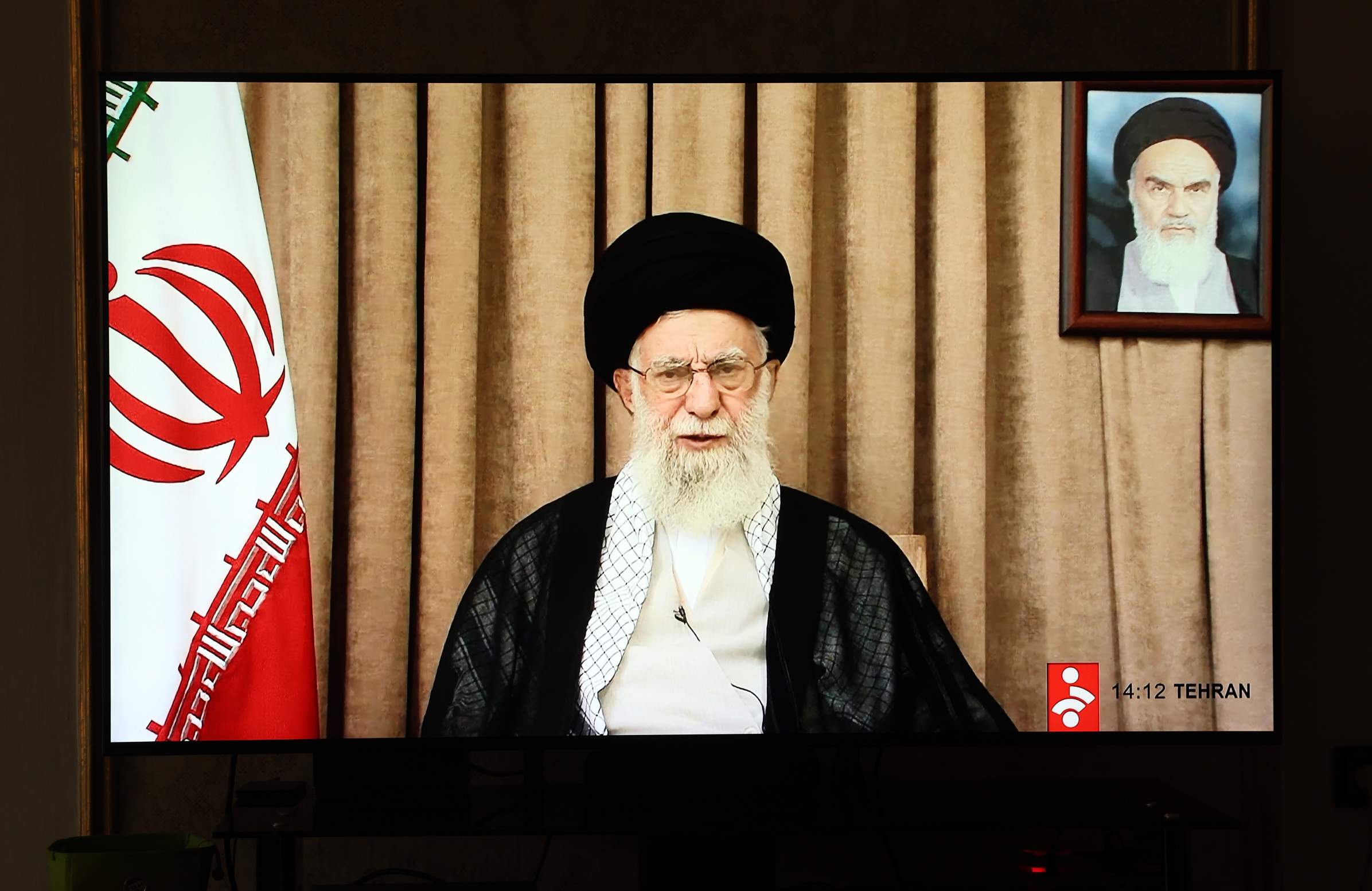 Iran: ayatollah Khamenei laat voor het eerst in dagen van zich horen
