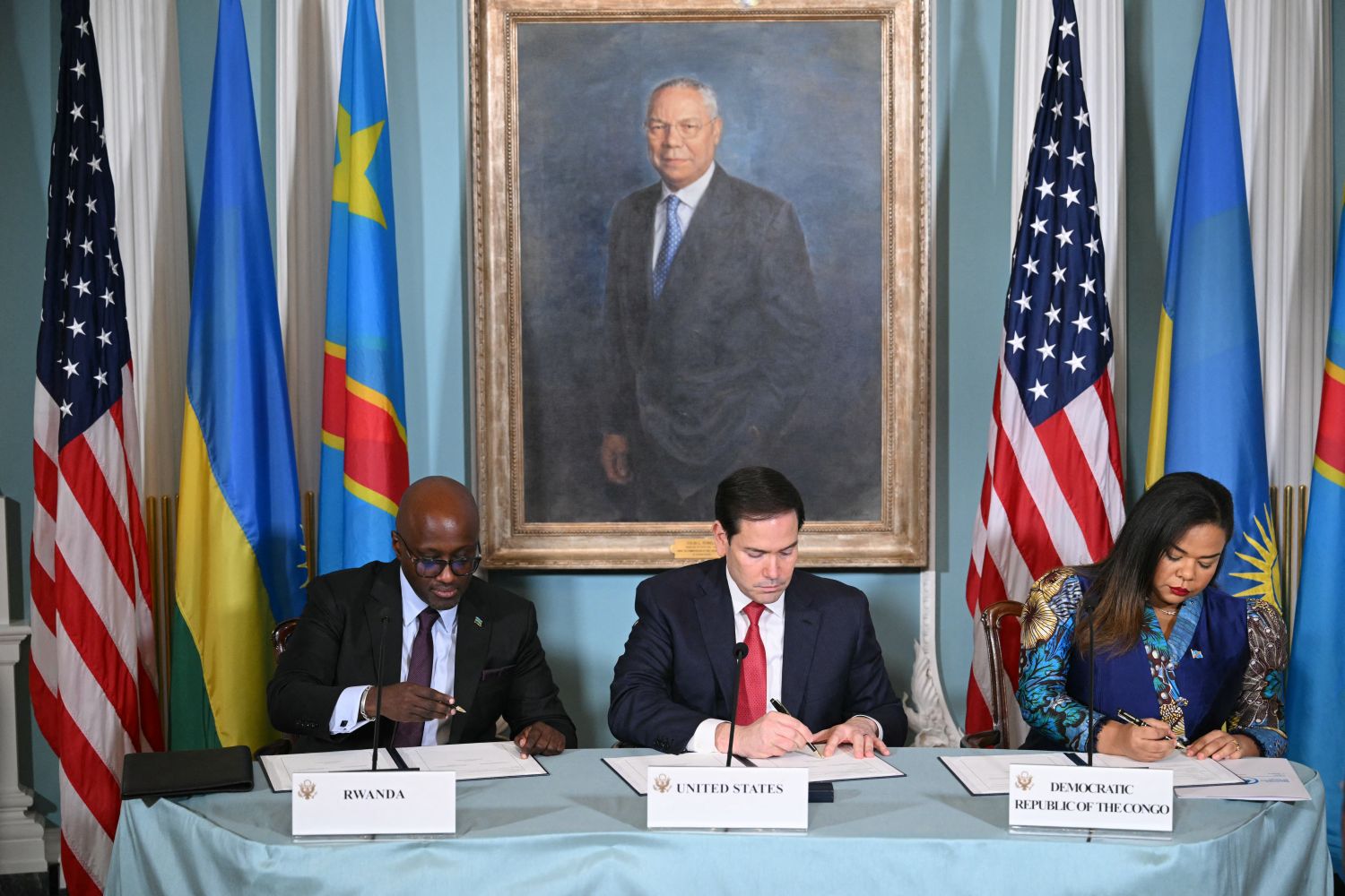 Washington: DR Congo en Rwanda ondertekenen vredesakkoord