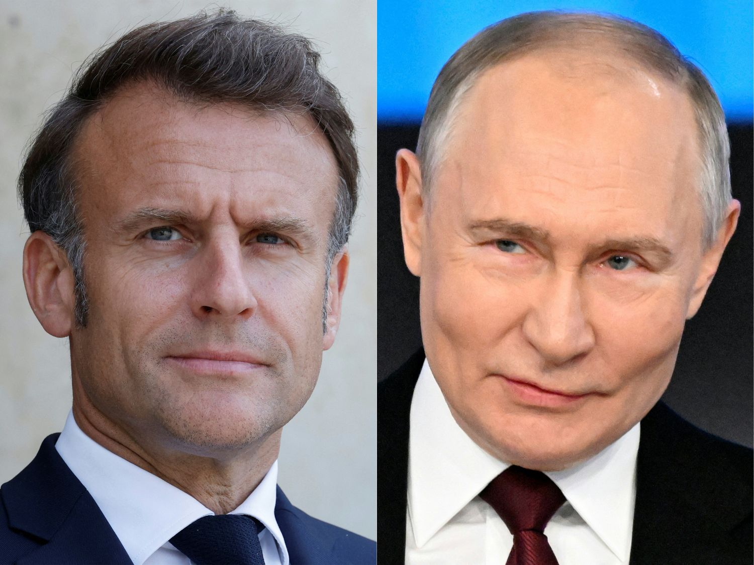 Macron en Poetin bespreken situatie in Oekraïne en Iran in zeldzaam telefoongesprek