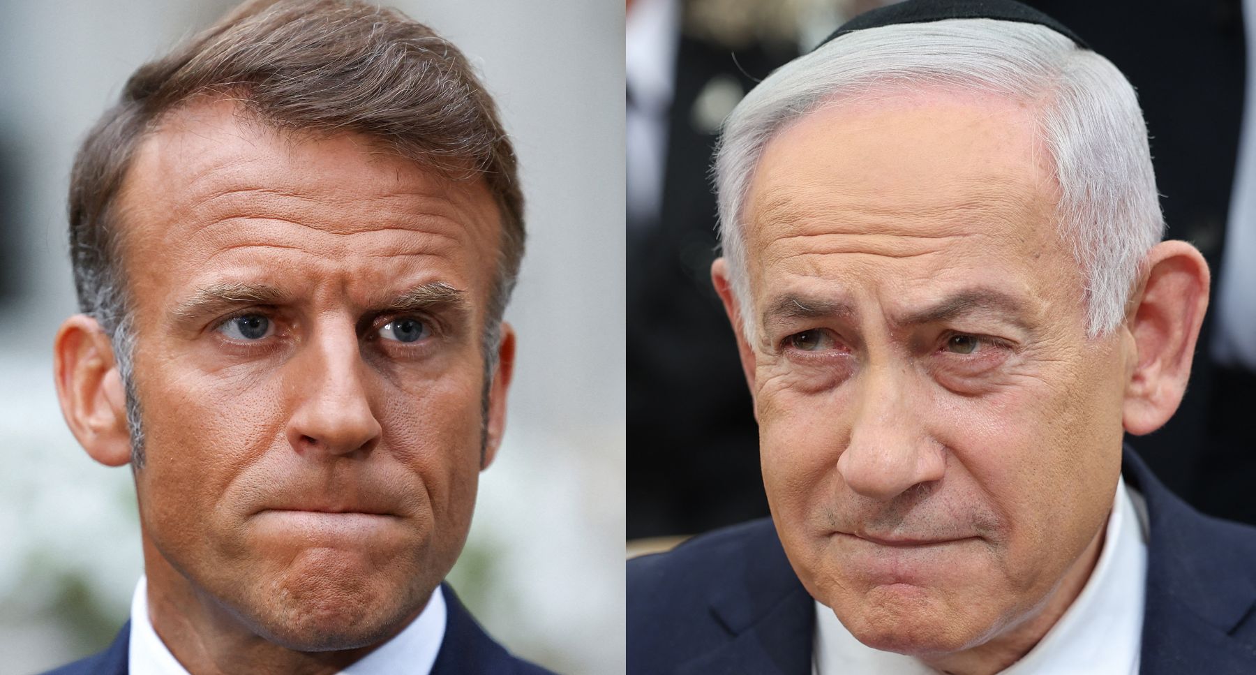 Macron reageert op Netanyahu in felle brief: ‘Beschuldigingen zijn onacceptabel’