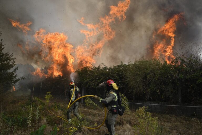 Spanje: twaalf doden bij een bosbrand in Andalusië Spanje: twaalf doden bij een bosbrand in Andalusië