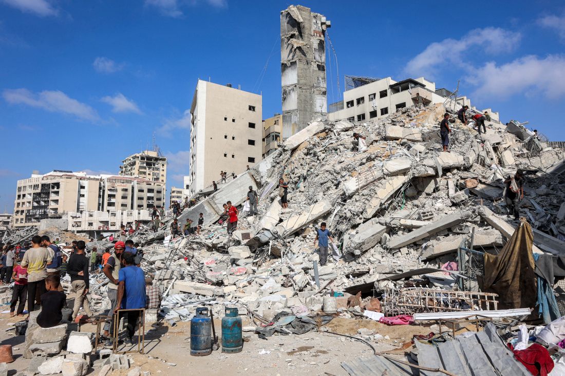 Israël voert opnieuw bombardementen uit boven Gaza-stad