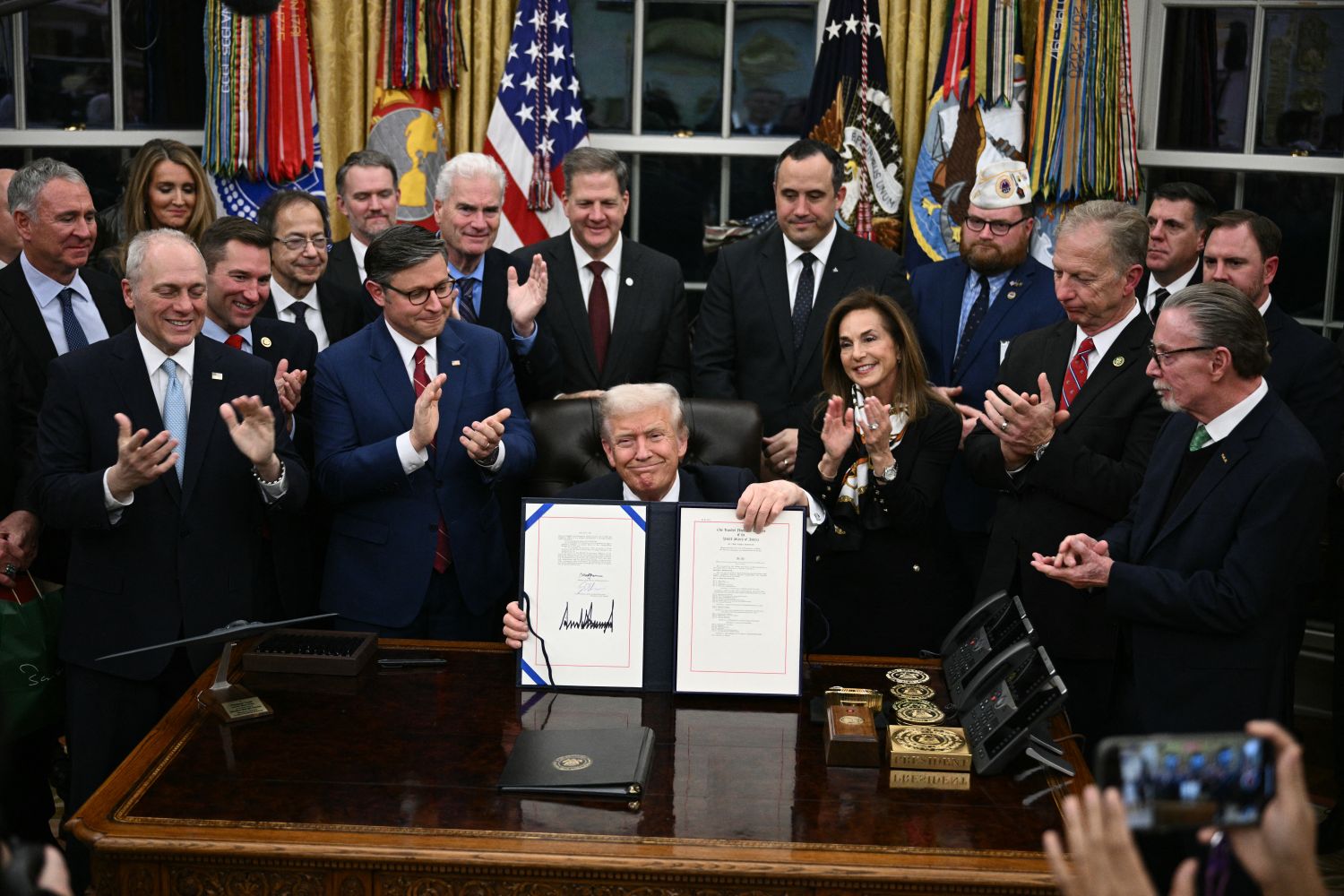 Verenigde Staten: Trump tekent einde van de shutdown Verenigde Staten: Trump tekent einde van de shutdown
