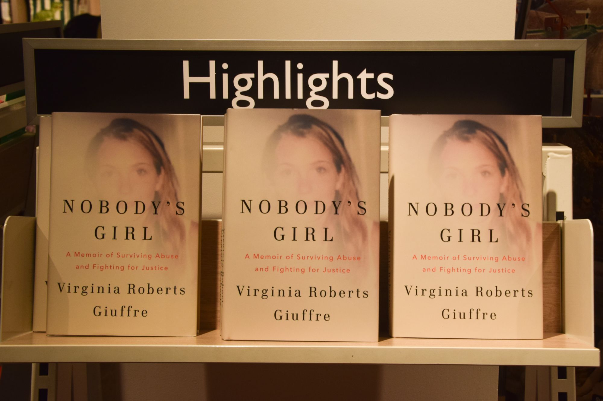 Boek van Epstein-aanklager Virginia Giuffre al een miljoen keer verkocht