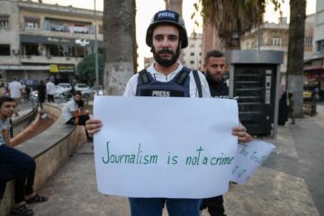 De anonieme journalisten in Syrië