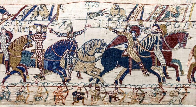 Tapijt van Bayeux vertrekt naar Londen als object voor het British Museum