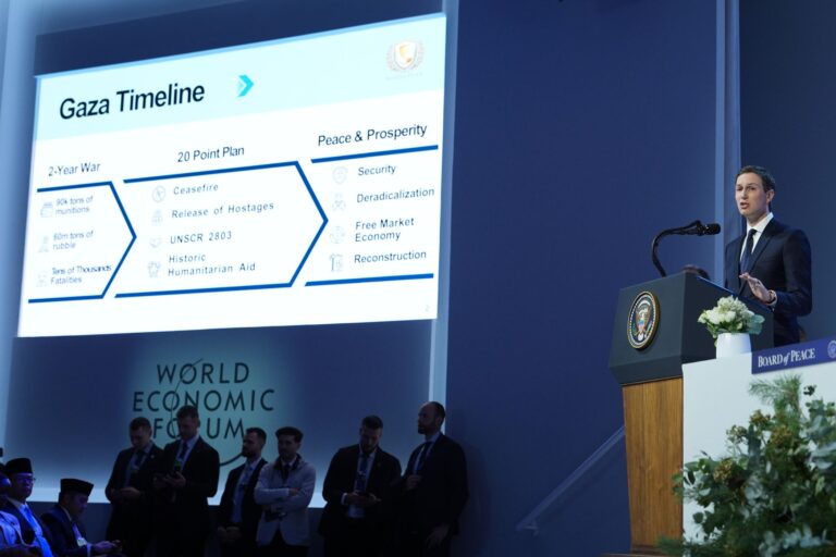 Davos: regering-Trump onthult haar plan voor een ‘nieuw Gaza’ Davos: regering-Trump onthult haar plan voor een ‘nieuw Gaza’