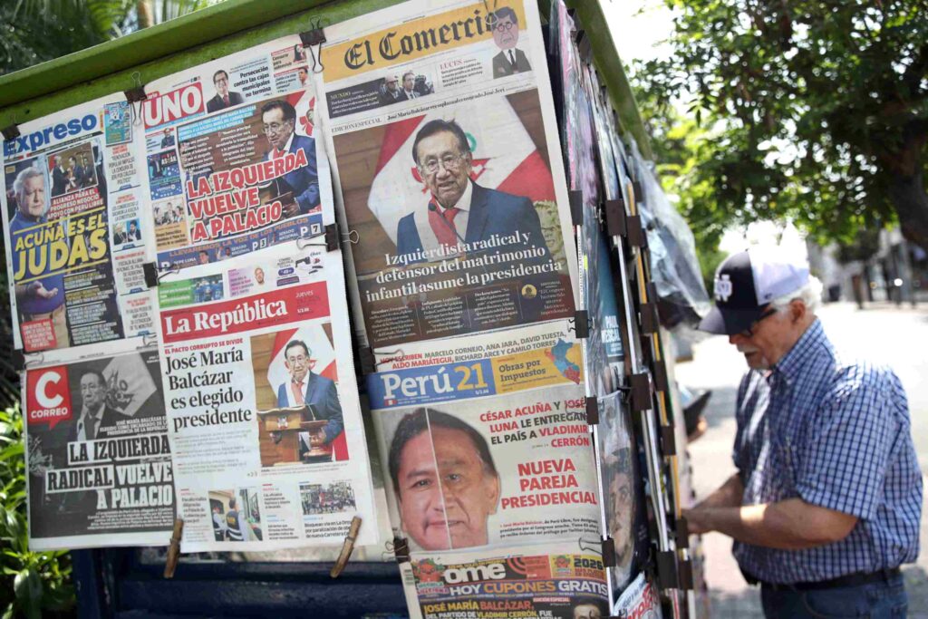 Negen presidenten in tien jaar. De politieke stoelendans van Peru