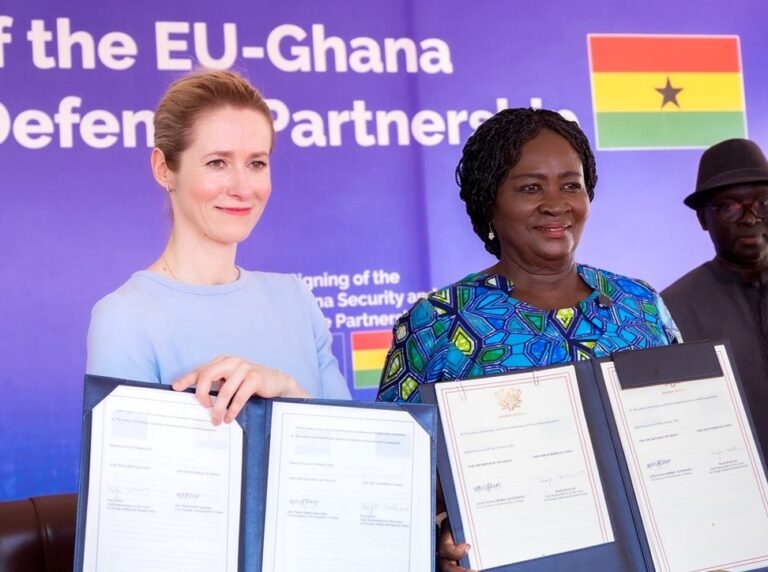 Ghana en de EU tekenen hun eerste partnerschapsovereenkomst 