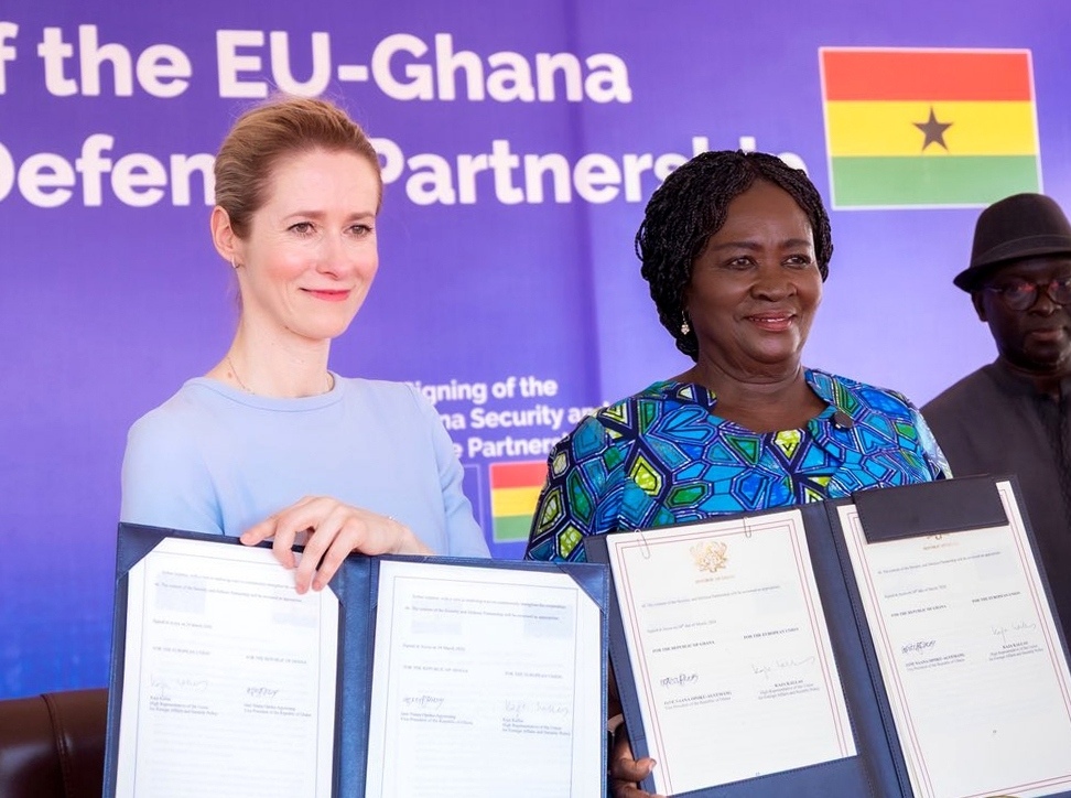 Ghana en de EU tekenen hun eerste partnerschapsovereenkomst 