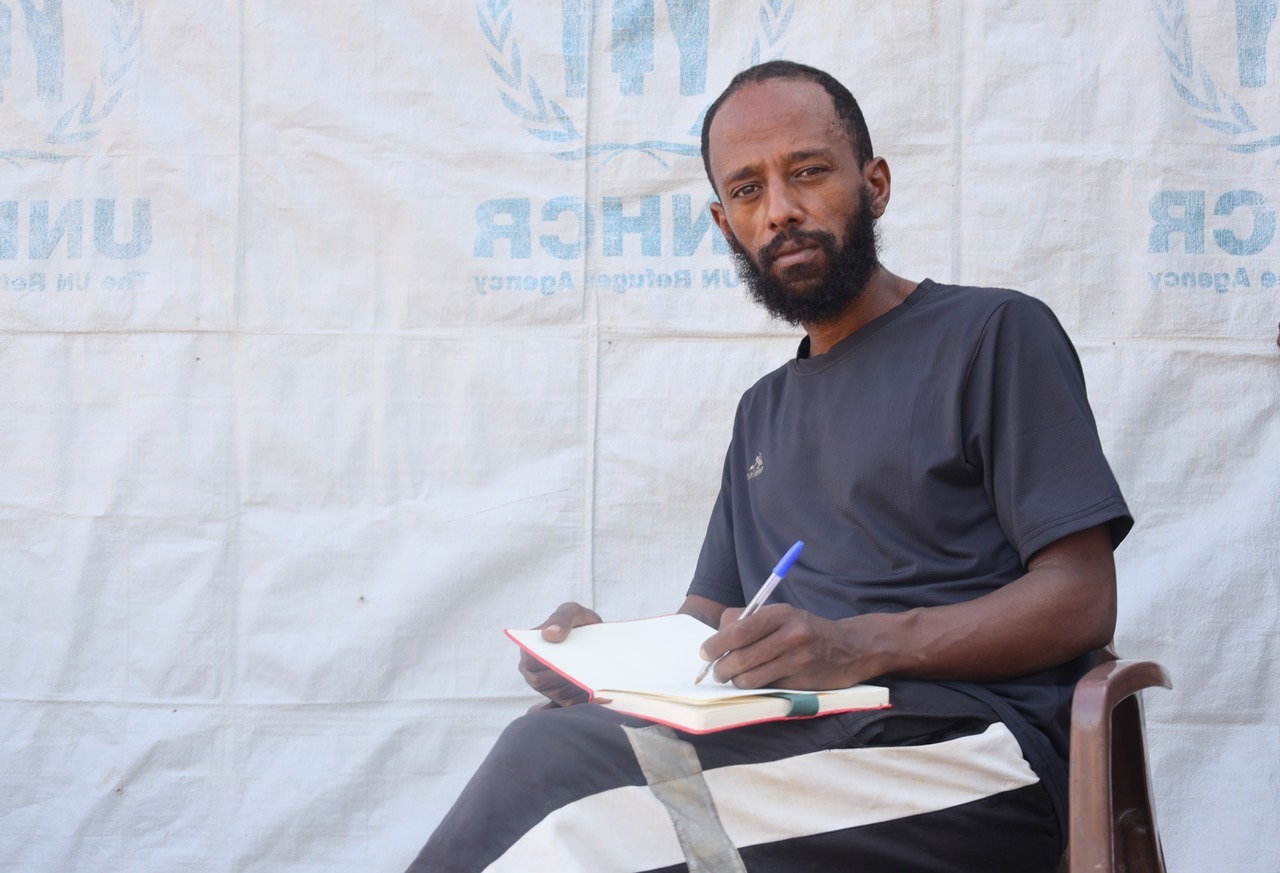 Medhane Gidey geeft gevluchte Ethiopiërs een stem, ondanks zijn ballingschap