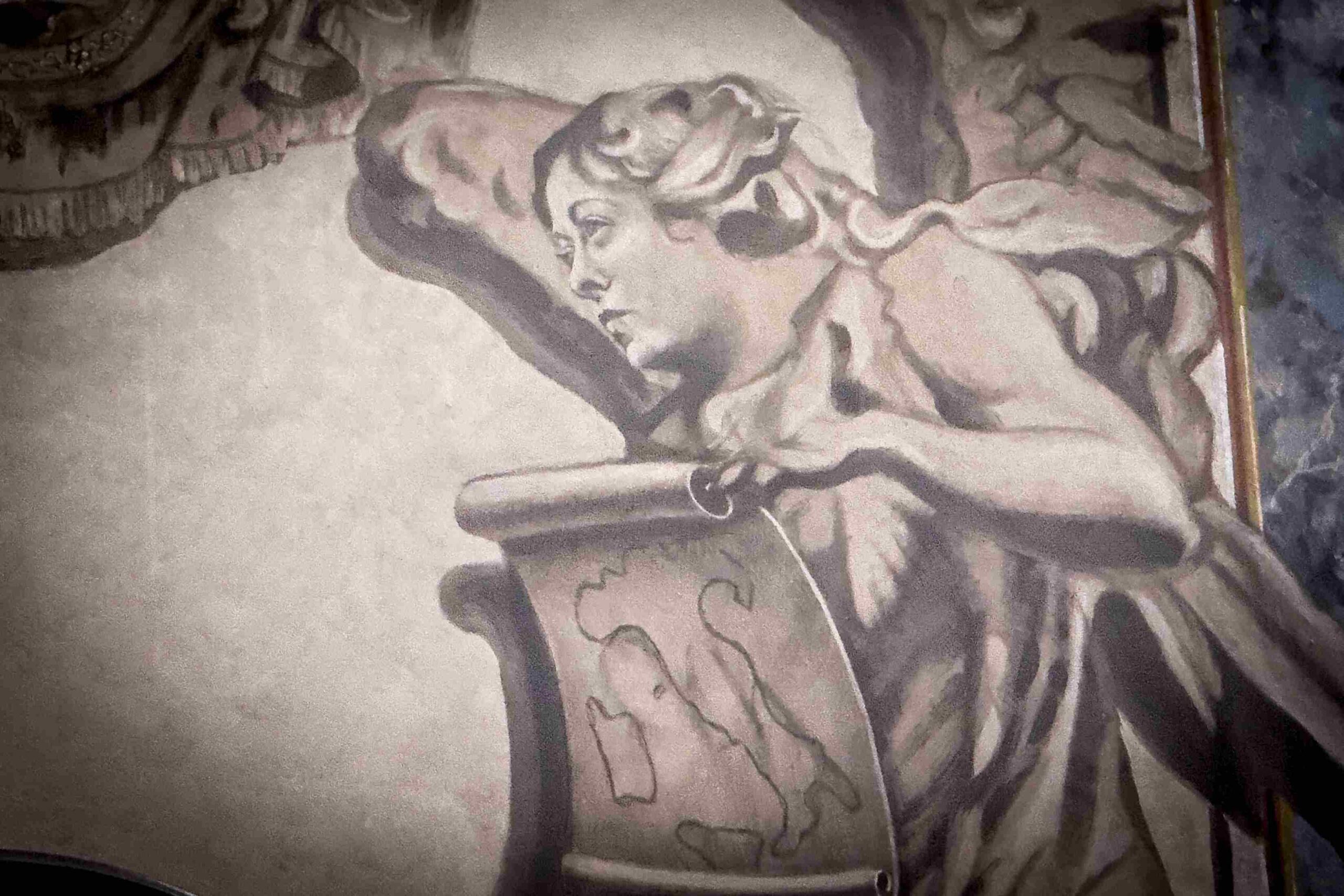 Italiaans kerkfresco opnieuw aangepast na gelijkenis met politici