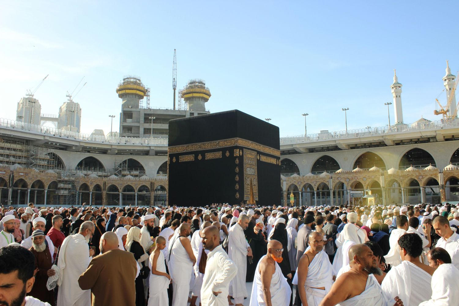 Recordaantal pelgrims bezoekt de hadj in Mekka, ondanks Iranoorlog