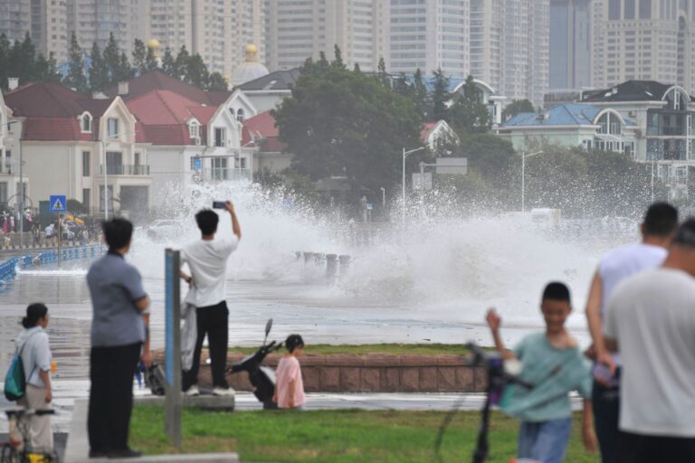China: tyfoon Bavi aan land gekomen, ruim 1,7 miljoen mensen geëvacueerd
