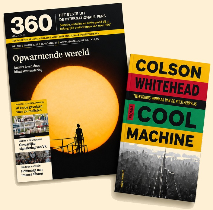 360 Magazine Opwarmende wereld met e-book Cool Machine van Colson Whitehead
