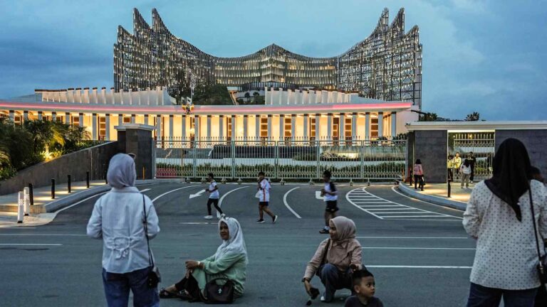Indonesië bouwde een nieuwe hoofdstad, maar de gebouwen staan grotendeels leeg