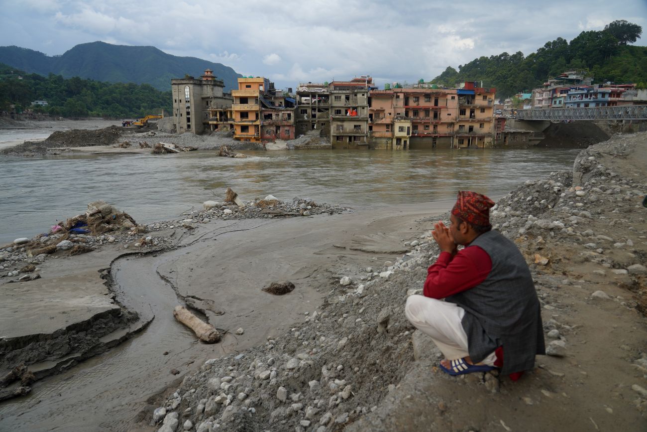 Onderzoek: verwoestende overstroming in Nepal veroorzaakt door klimaatcrisis