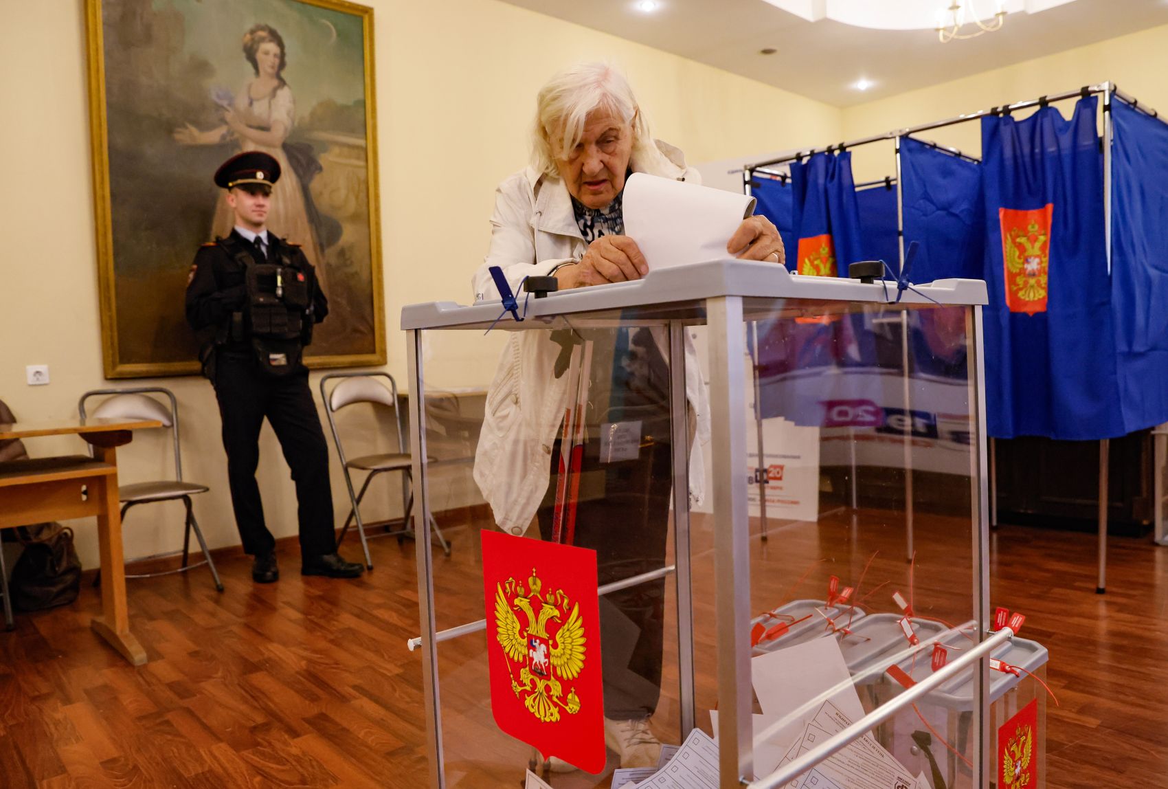 Rusland houdt eerste Doemaverkiezingen sinds de oorlog in Oekraïne