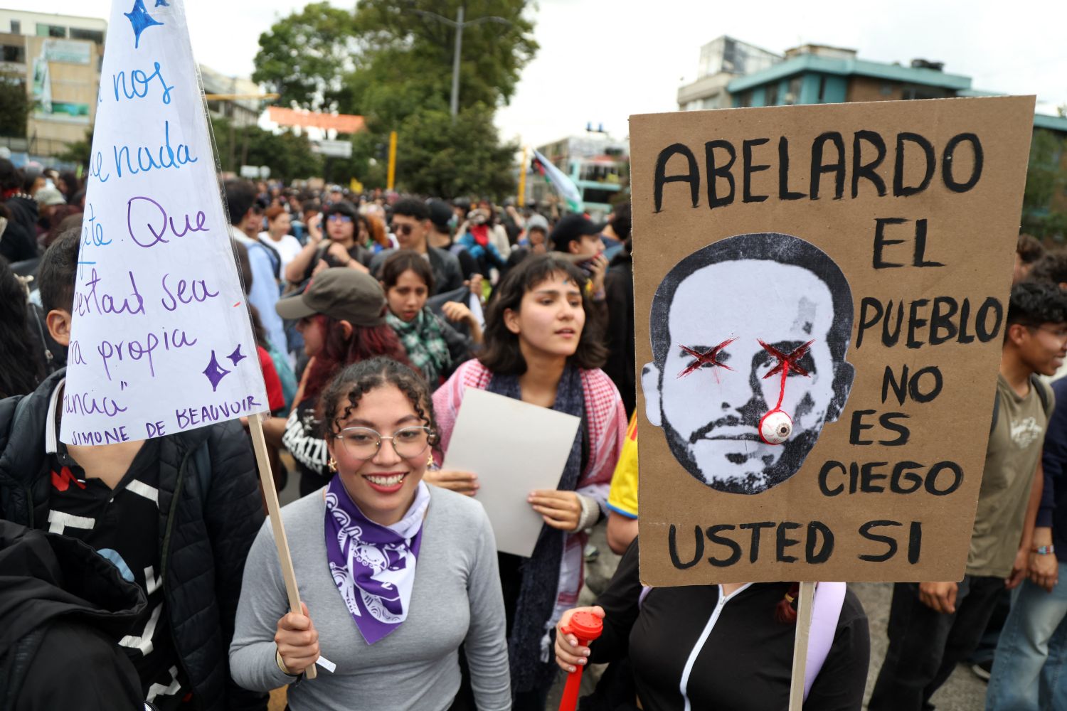 Colombia: duizenden demonstreren tegen de extreemrechtse regering