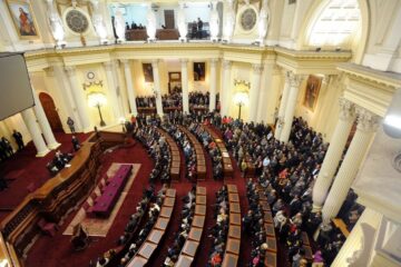 Hemiciclo Raul Porras Barrenechea del Palacio Legislativo de Peru