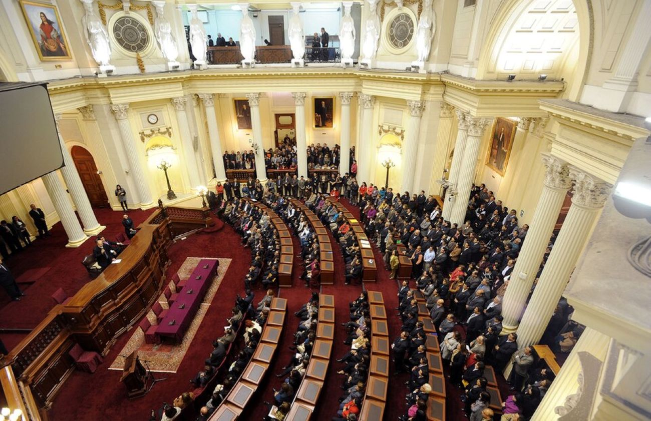 Hemiciclo Raul Porras Barrenechea del Palacio Legislativo de Peru