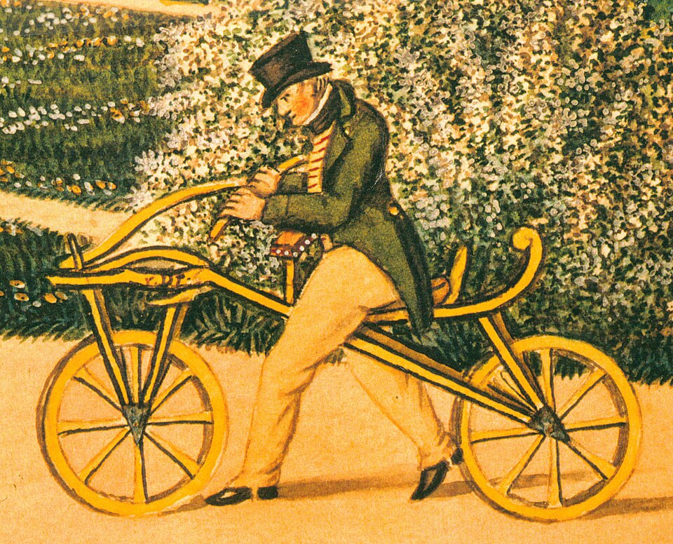 Hoe een vulkaanuitbarsting leidde tot de eerste fiets