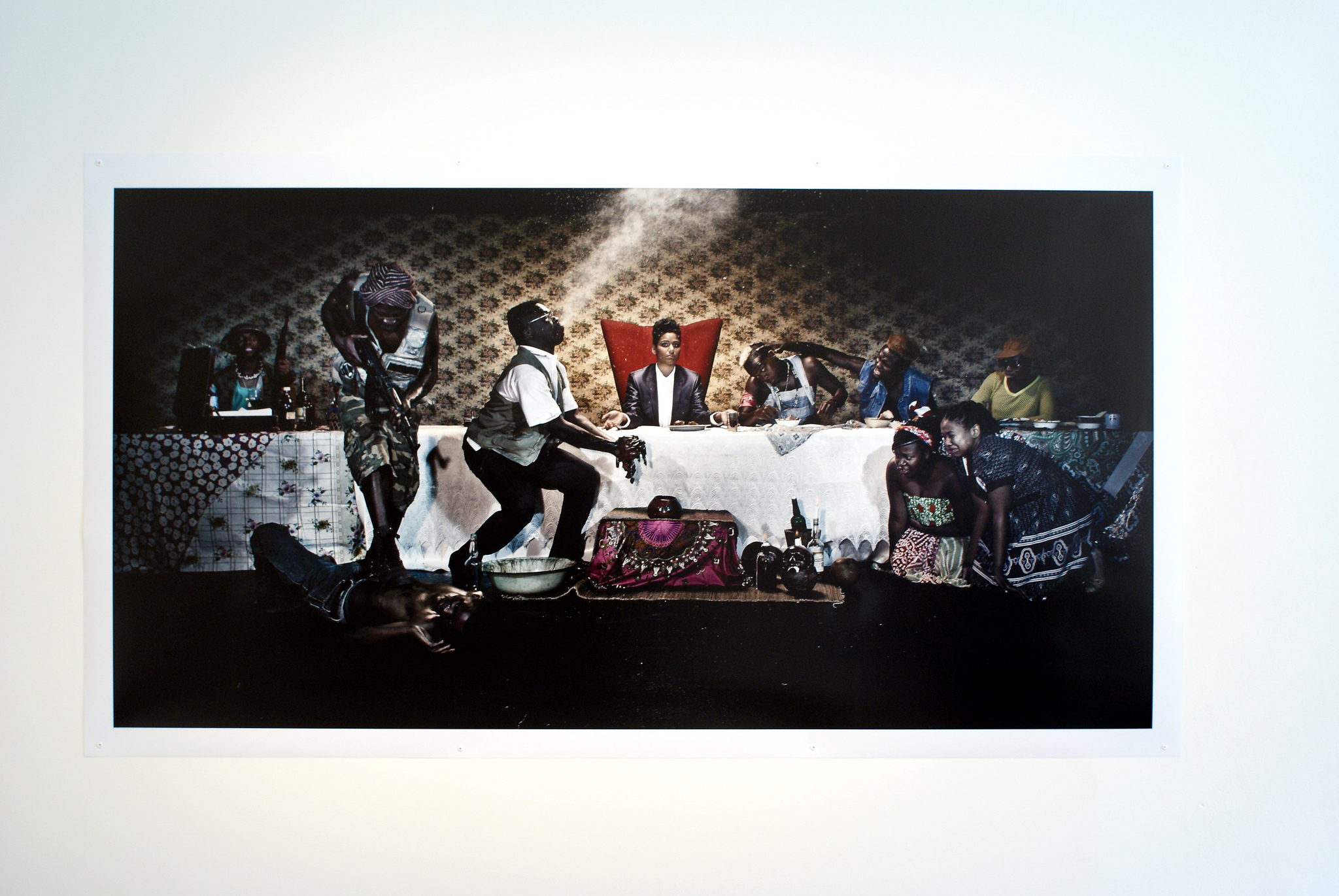 Kudzanai Chiurai, ‘Last Supper’, 2012, dOCUMENTA (13), Kassel. – © Marc Wathieu / Flickr