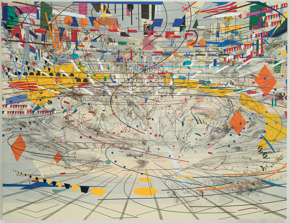 Julie Mehretu, ‘Stadia’.