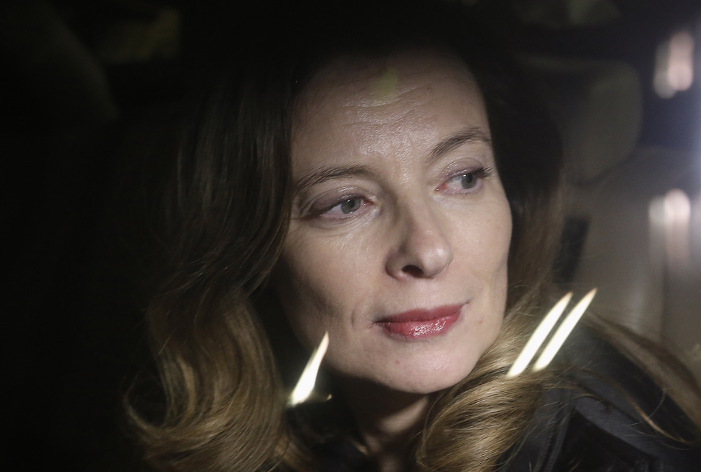 Valerie Trierweiler, voormalig maîtresse van François Hollande. ‘Ik ben jaloers geweest bij iedere man van wie ik heb gehouden.’ – © Danish Siddiqui / Reuters