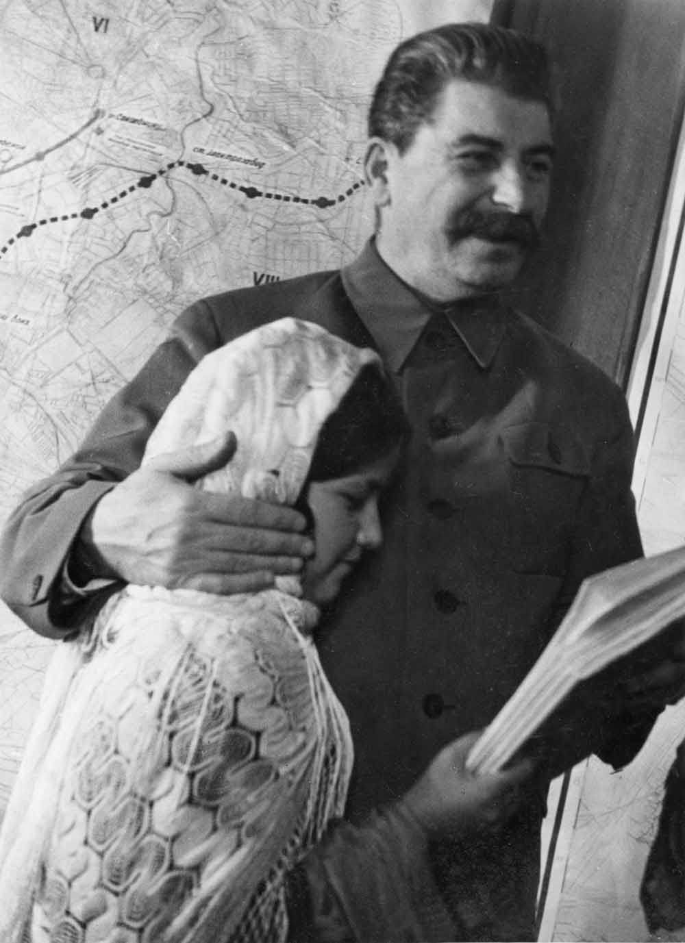 Propagandafoto van Joseph Stalin. – © Getty