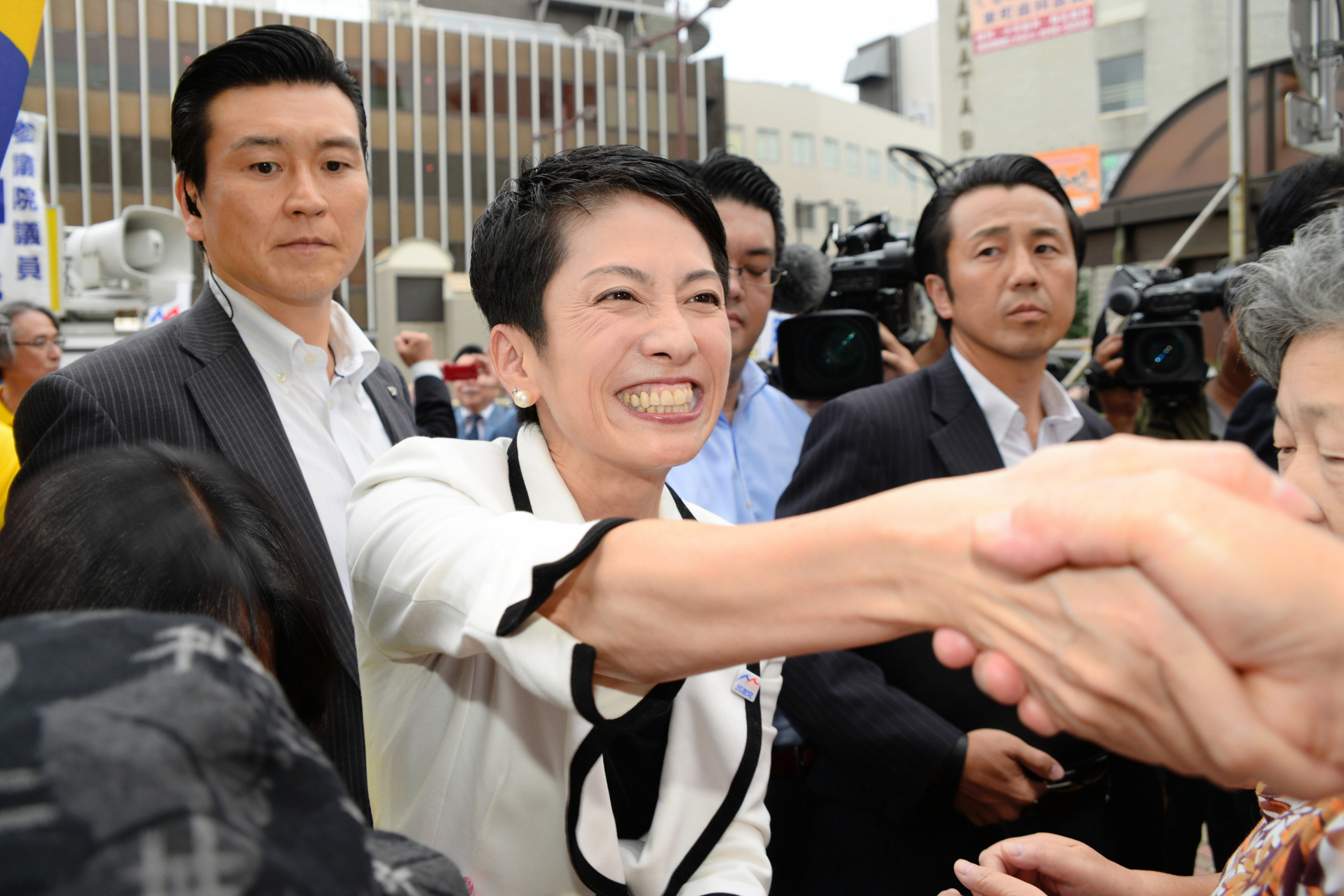 Renho Murata. – © The Asahi Shimbun via Getty Images