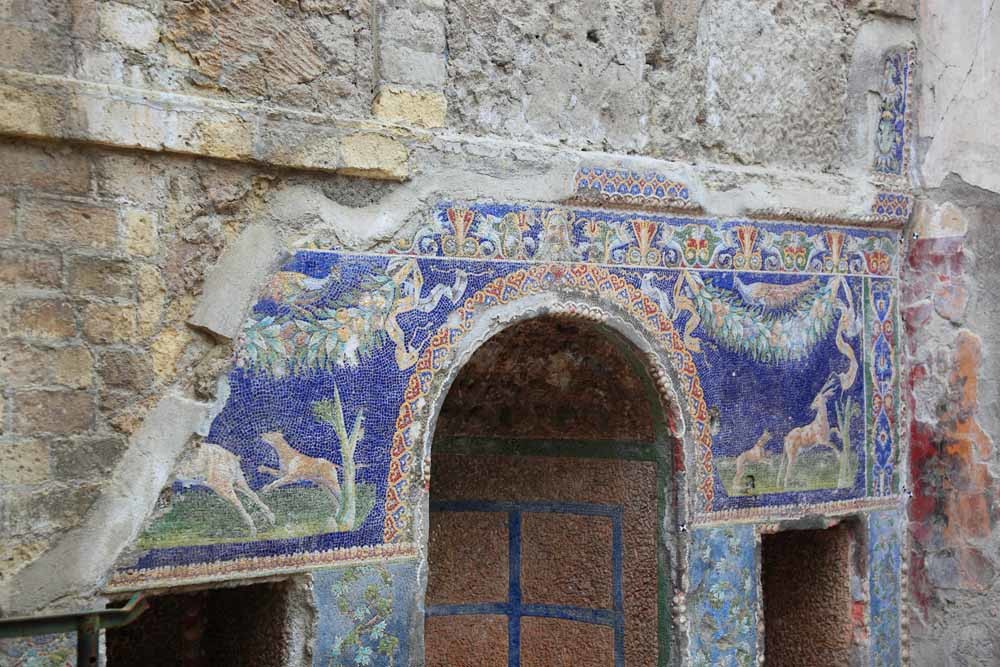 Het huis van Neptunus in Herculaneum. – © Getty