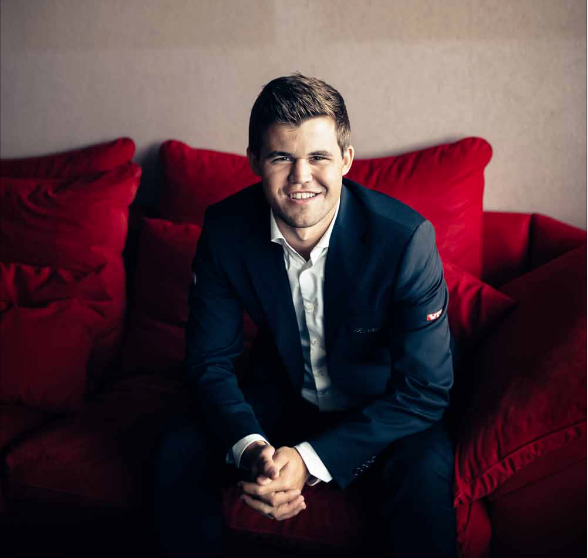 Wereldkampioen schaken Magnus Carlsen in zijn huis in Oslo. – © HH