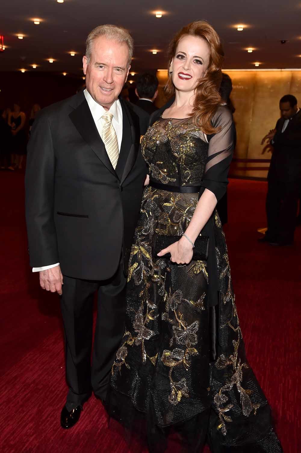 Datamiljardair Robert Mercer met zijn dochter Rebekah. – © Patrick McMullan / Getty Images 
