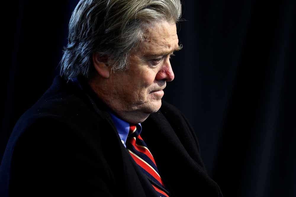  Witte Huis-adviseur Steve Bannon. – © Jonathan Ernst / Reuters