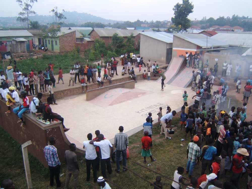 Skatepark in Oeganda. – © Uganda Skateboard Union
